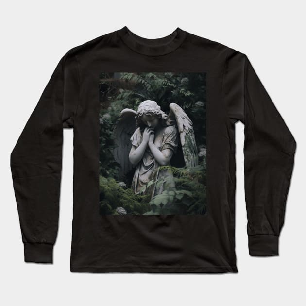 Weeping Angel II Long Sleeve T-Shirt by ElectricDream